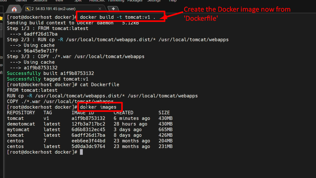 docker image